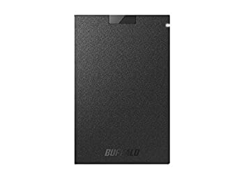 【中古】(非常に良い)バッファロー SSD-PG480U3-BA USB3.1(Gen1) ポータブルSSD 480GB ブラック