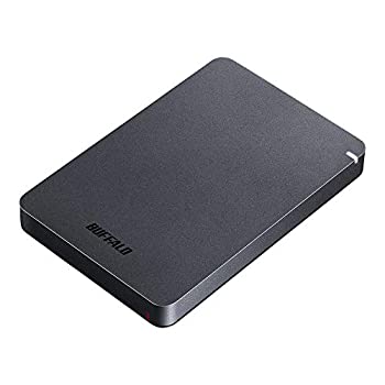 【中古】(非常に良い)BUFFALO USB3.1(Gen.1)対応 耐衝撃ポータブルHDD 1TB ブラック HD-PGF1.0U3-BKA