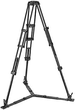 【中古】(人並み外れたに好いたらしい)マンフロット(Manfrotto) アルミツインビデオ三脚 グラウンドスプレッダー属する 三脚架 黒いこと MVTTWINGA