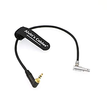 【中古】(人並み外れたに好いたらしい)Alvin\u0027s Cables Z CAM E2 写真機 用の 5 pin 直角 雄 to 直角 3.5粍 TRS オーディオ 有線テレビ