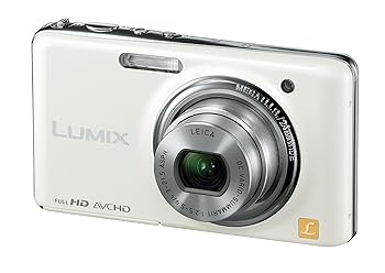 【中古】パナソニック デジタル写真機 LUMIX FX77 リリー白いこと DMC-FX77-W