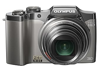 【中古】OLYMPUS デジタルカメラ SZ-30マルチレコーディング シルバー 1600万画素 光学24倍ズーム 広角25mm 3.0型液晶 3Dフォト機能 フルハイビジョンム｜IINEX