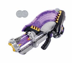 【中古】(非常に良い)仮面ライダーOOO(オーズ) DXメダガブリュー｜IINEX