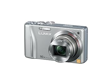 【中古】パナソニック デジタルカメラ ルミックス シルバー DMC-TZ18-S