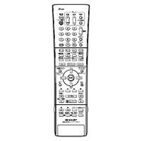 【中古】小ざかしい SHARP ヴィデオディスク DV-HRD3用遠隔操作変速機機 0046380138