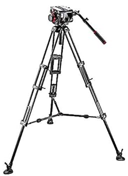 【中古】Manfrotto 映像媒体一揃いの道具 ツインMS手合い 509固定ディスク-545BK