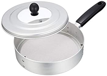 【中古】遠藤商事 お役目用 手煎り焙煎器 丸型 本体・フタアルマイト 意中の女18-8 日本製 BGV1601