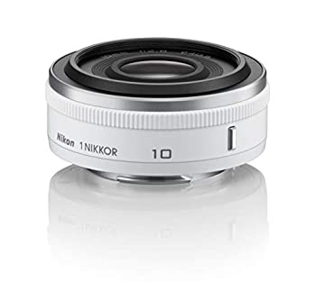 【中古】Nikon 単焦点レンズ 1 NIKKOR 10mm f／2.8 ホワイト ニコンCXフォーマット専用｜IINEX