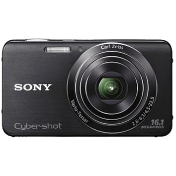 【中古】SONY Cyber-Shot(サイバーショット) W630 (1610万CCD／光学x5) 黒いこと DSC-W630／B