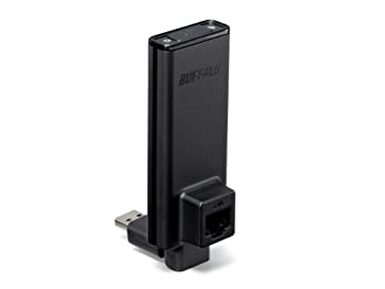 【中古】BUFFALO テレビ受像機・リコーダー用 無線電話社会的単位 300Mbps WLI-UTX-AG300