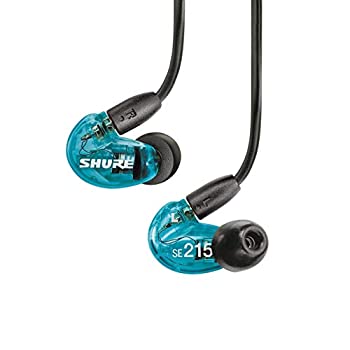 【中古】(非常に良い)SHURE イヤホン SE215 Special Edition/カナル型 トランススルーセントブルー SE215SPE-A|IINEX