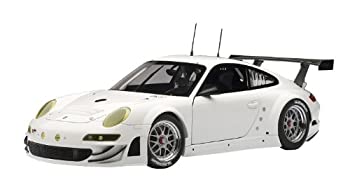 【中古】AUTOart 1/18 ポルシェ 911 (997)GT3 RSR 10 プレーンボディ (ホワイト) 完成品|IINEX