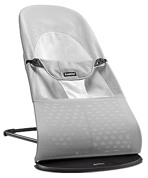 【中古】もの言う花ビョルン 【日本置き目品引き受ける付】 バウンサーバランスソフト Air しろがね色／白いこと 1個 (x 1) 005029