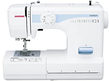 【中古】JANOME 電動ミシン 「両手が使えるフットコントローラータイプ」 JN508DX 生活家電-家電