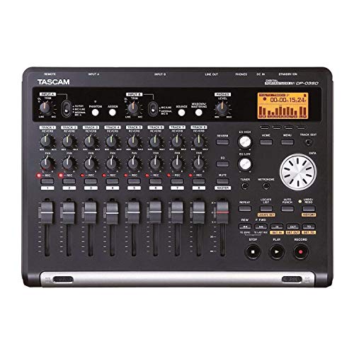 【中古】(非常に良い)TASCAM(タスカム) DP-03SD マルチトラックレコーダー DIGITAL PORTASTUDIO 8トラック SD/SDHC MTR 音楽制作 ギター ボーカル バンド録音|IINEX