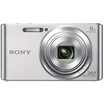 【中古】(人並み外れたに好いたらしい)ソニー DSCW830 20.1 MP デジタル写真器 2.7inLCD積み上げる (しろがね色)