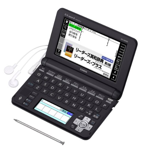 【中古】カシオ 陰電子字引き エクスワード 商行為青写真 コンテンツ150 XD-U8500BK 黒いこと
