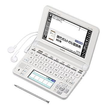 【中古】カシオ 陰電子字引き エクスワード ポルトガル共和国語青写真 XD-U7800