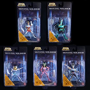 【中古】(非常に良い)聖闘士星矢　ＭＯＶＩＮＧ　ＳＯＬＤＩＥＲ　Ｉ．ＢＬＯＮＺＥ　ＳＡＩＮＴ　5種セット 10,359円