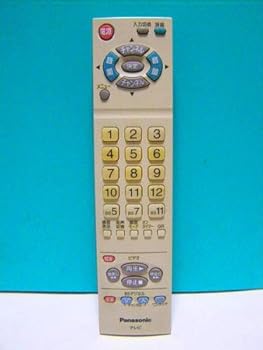 【中古】(人並み外れたに好いたらしい)パナソニック テレビ受像機遠隔操作 EUR7606KA0