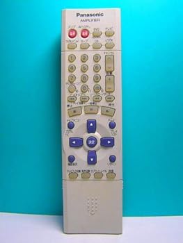 【中古】(非常に良い)パナソニック AMPLIFIERリモコン EUR7622040 蓋無