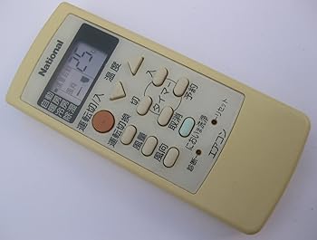 【中古】ナショナル エアコンリモコン A75C2200N