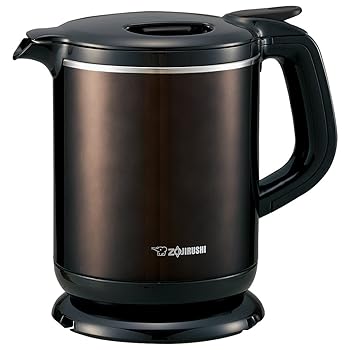 【中古】象印 明かり湯わかし 0.8L 煮え繰り返る後1第四次元90℃保温 メタリックブラウン CK-AW08-TM