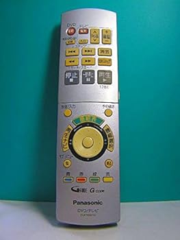 【中古】パナソニック ヴィデオディスク・テレビ受像機遠隔操作 EUR7655Y10