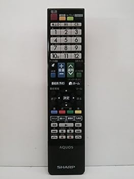 【中古】シャープ(SHARP)液晶テレビ 純正リモコン GB080WJSA(0106380437)
