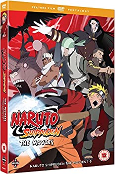 【中古】(非常に良い)ナルト 疾風伝 劇場版5作品 DVD-BOX (5作品 491分) NARUTO 岸本斉史 アニメ [DVD] [Import] [PAL 再生環境をご確認ください]