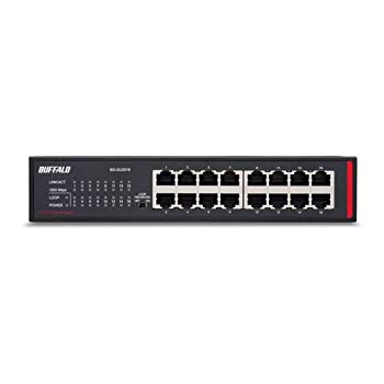 【中古】BUFFALO 緩衝装置置き目 座標軸2 Giga アンマネージスイッチ 16界面 BS-GU2016