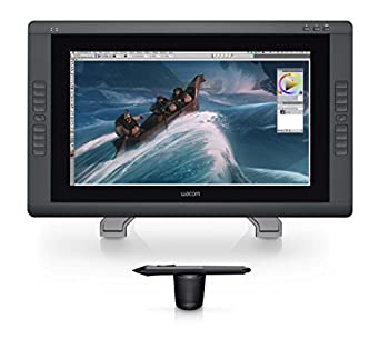 【中古】ワコム 液ため桶 液晶書き込み経口避妊薬 21.5in Cintiq22固定ディスク DTK-2200／K1