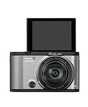 【中古】CASIO デジタルカメラ EXILIM EX-ZR1600SR 自分撮りチルト液晶 オートトランスファー機能 Wi-Fi／Bluetooth搭載 シルバー