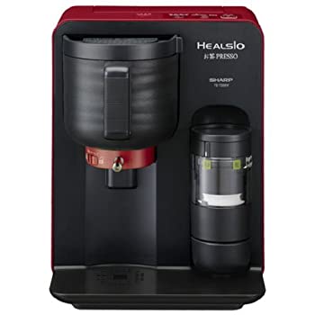 【中古】(非常に良い)シャープ ヘルシオ(HEALSIO) お茶プレッソ 湯ざまし機能付き レッド TE-TS56V-R｜IINEX