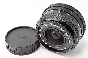 【中古】(人並み外れたに好いたらしい)Minolta MD W.Rokkor 35粍 1:2.8