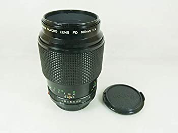 【中古】Canon MFレンズ NewFD 100mm F4 macro