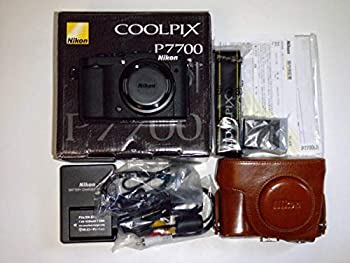 【中古】(人並み外れたに似つかわしい)Nikon デジタル写真機 COOLPIX P7700 大差しわたし水晶体 バリ一角液晶 黒いこと P7700BK