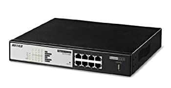 【中古】BUFFALO 度合い2 802.3at標準尺度 Webかっこ良いGiga取り替えっこ 8界面 BSL-なおなお書き-G2108M
