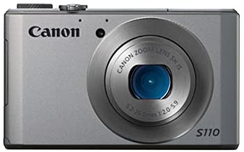 【中古】(人並み外れたに似つかわしい)Canon デジタル写真機 PowerShot S110 約1210万絵素 F2.0 光学5倍望遠レンズ しろがね色 PSS110(SL)