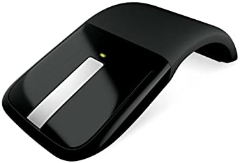 【中古】マイクロソフト 無線電話 青色貨物自動車 二十日鼠 Arc Touch Mouse 黒いこと RVF-00057