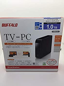 【中古】(非常に良い)BUFFALO ターボPC EX2対応 USB2.0用 外付けHDD 1TB HD-LS1.0TU2C|IINEX