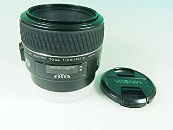 【中古】(人並み外れたに似つかわしい)Minolta AF 水晶体 50粍 F2.8 Macro (D)