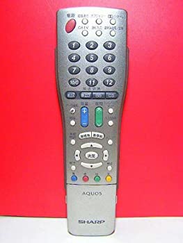 【中古】シャープ テレビリモコン GA451WJSA