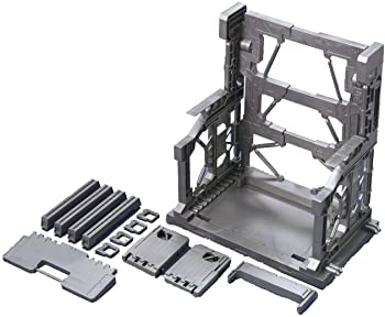 【中古】ビルダーズパーツ 1／144 システムベース 001 (ガンメタ)