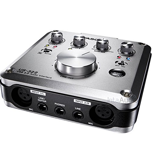 【中古】(非常に良い)TASCAM オーディオインターフェイス DSPミキサー搭載 96kHz対応 USB2.0 US-322