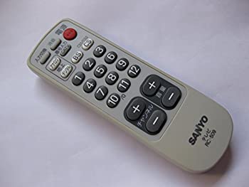 【中古】(人並み外れたに好いたらしい)三洋電機 サンヨー テレビ受像機遠隔操作 RC-509