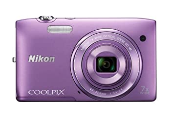 【中古】Nikon デジタル写真機 COOLPIX S3500 光学7倍望遠レンズ 効果のある絵素数 2005万絵素 オーキッドパープル S3500PP