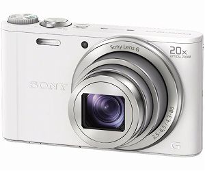 【中古】(非常に良い)SONY デジタルカメラ Cyber-shot WX300 2110万画素 光学20倍 ホワイト DSC-WX300(W) 36,966円