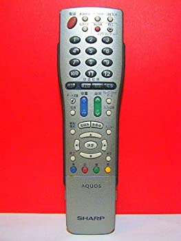 【中古】シャープ テレビリモコン GA632WJSA