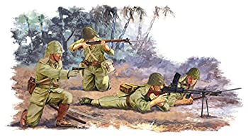 【中古】プラッツ 1/35 第二次世界大戦 日本帝国陸軍 歩兵 ペリリュー 1944(フィギュア4体セット) プラモデル CH6555|IINEX